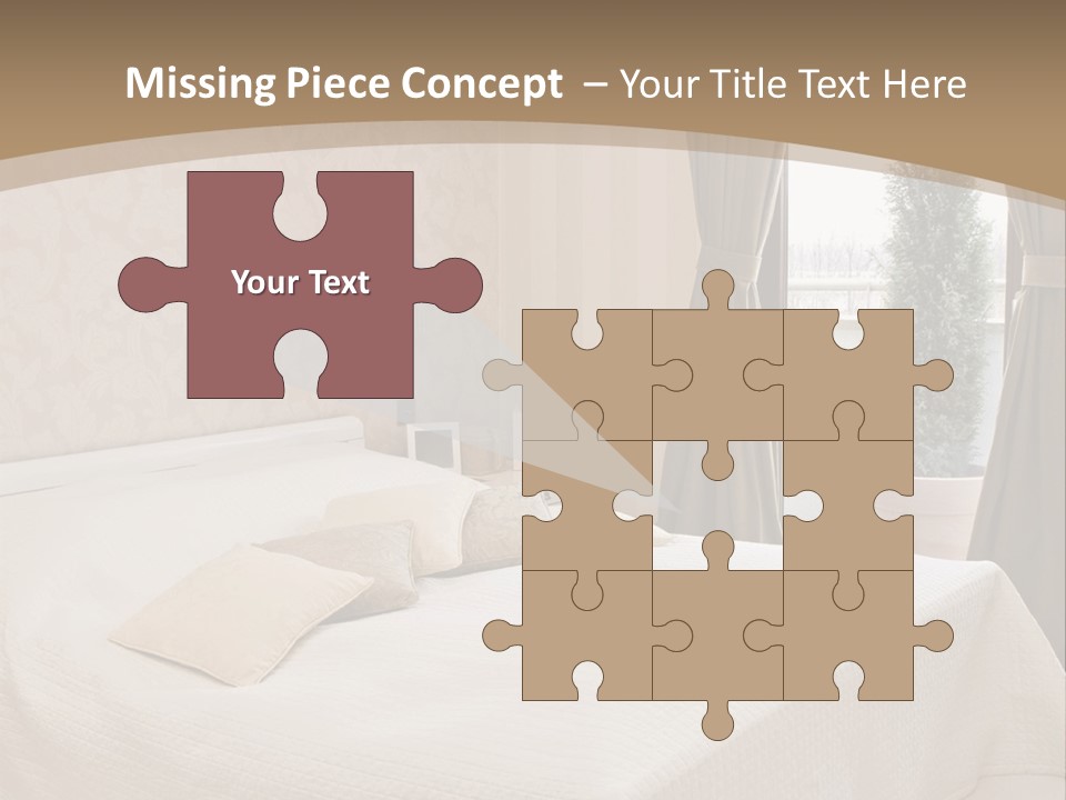 Floor Bedroom Suite PowerPoint Template