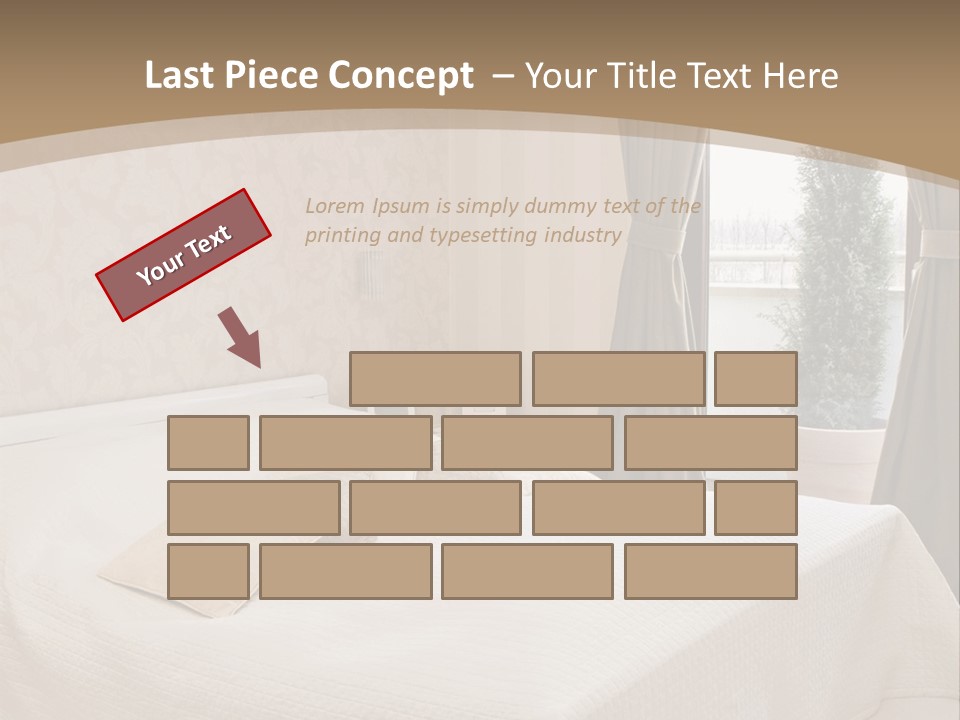 Floor Bedroom Suite PowerPoint Template