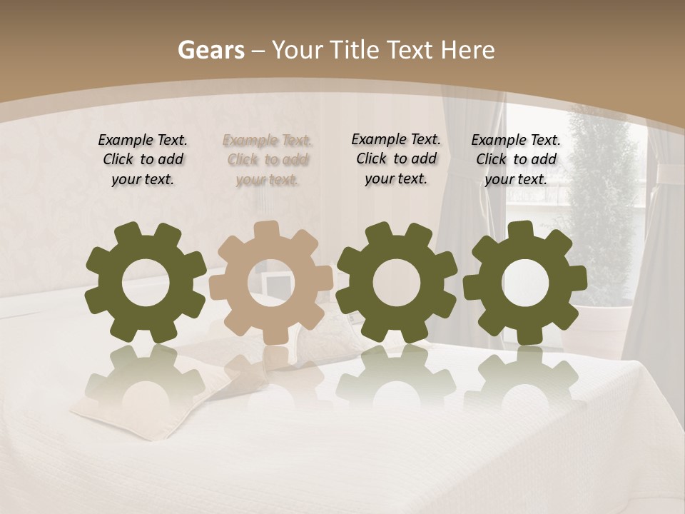 Floor Bedroom Suite PowerPoint Template