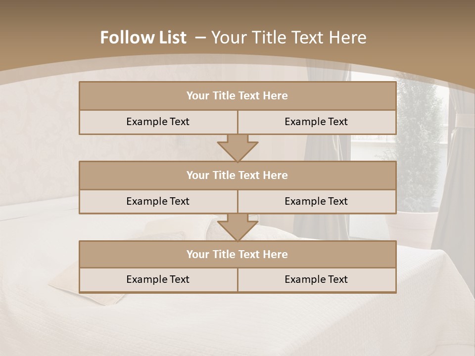 Floor Bedroom Suite PowerPoint Template