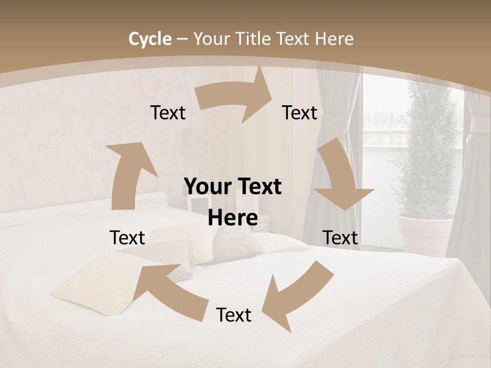 Floor Bedroom Suite PowerPoint Template