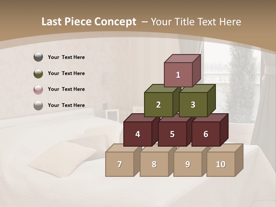 Floor Bedroom Suite PowerPoint Template