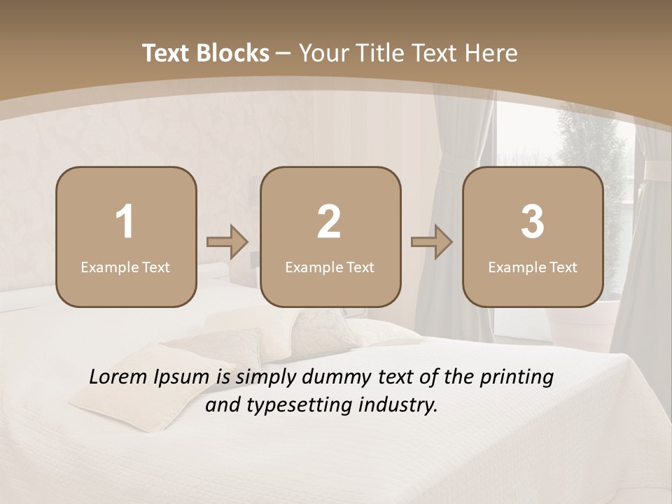 Floor Bedroom Suite PowerPoint Template