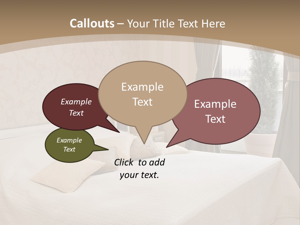 Floor Bedroom Suite PowerPoint Template