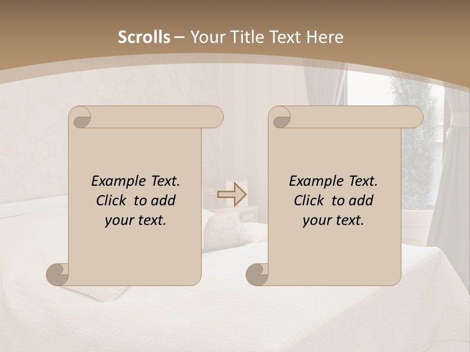 Floor Bedroom Suite PowerPoint Template