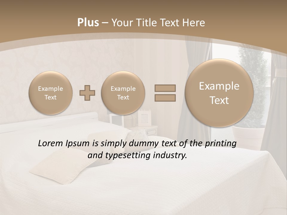 Floor Bedroom Suite PowerPoint Template