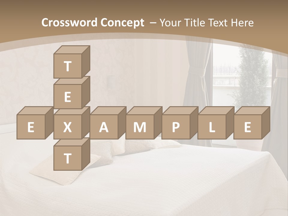 Floor Bedroom Suite PowerPoint Template