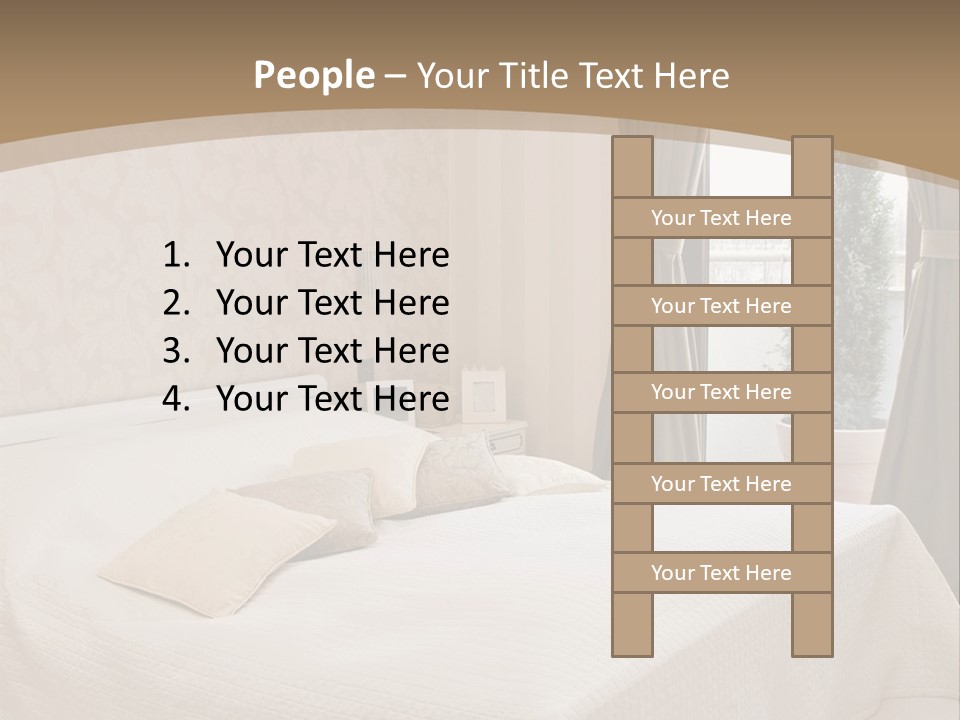 Floor Bedroom Suite PowerPoint Template