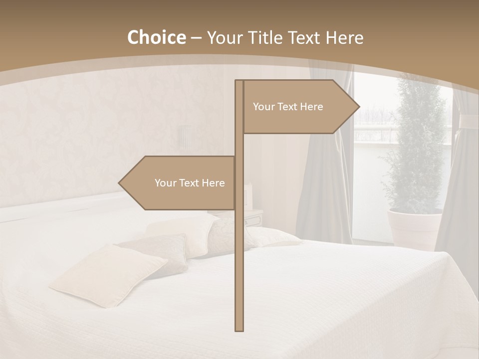 Floor Bedroom Suite PowerPoint Template