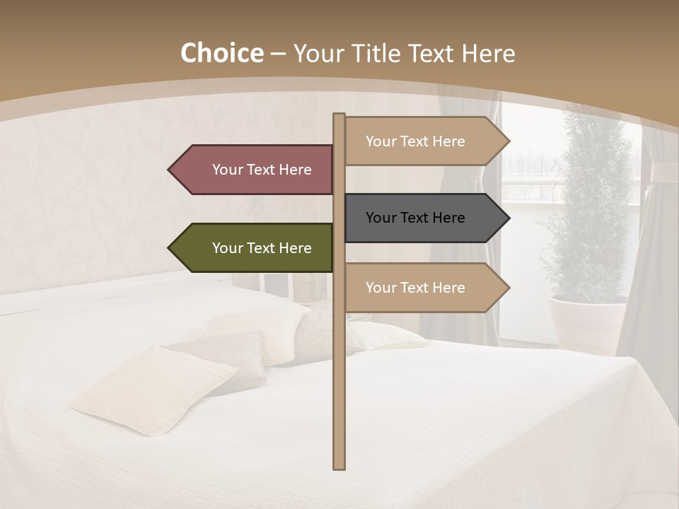 Floor Bedroom Suite PowerPoint Template