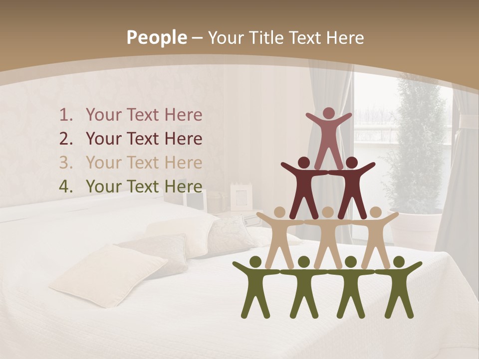 Floor Bedroom Suite PowerPoint Template