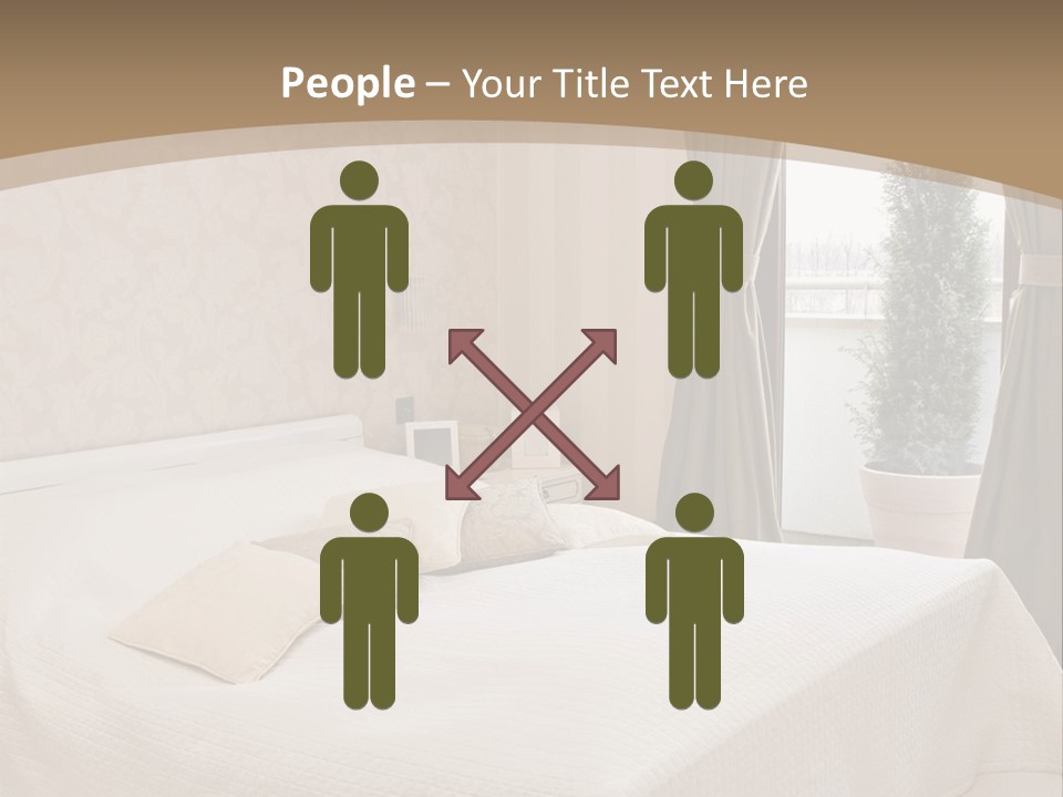 Floor Bedroom Suite PowerPoint Template