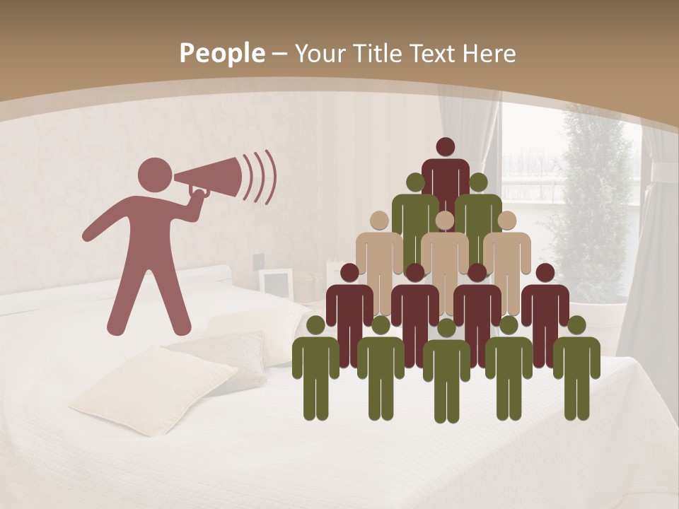 Floor Bedroom Suite PowerPoint Template