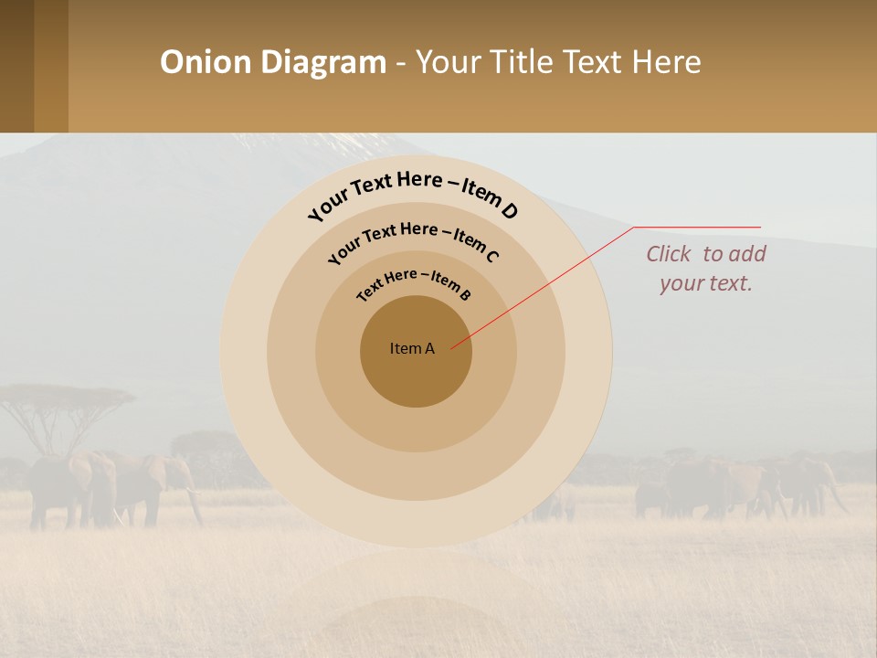 Color Herbivore Matriarch PowerPoint Template