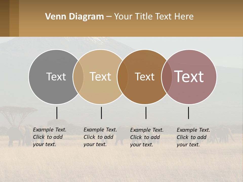 Color Herbivore Matriarch PowerPoint Template