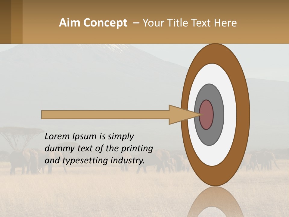 Color Herbivore Matriarch PowerPoint Template