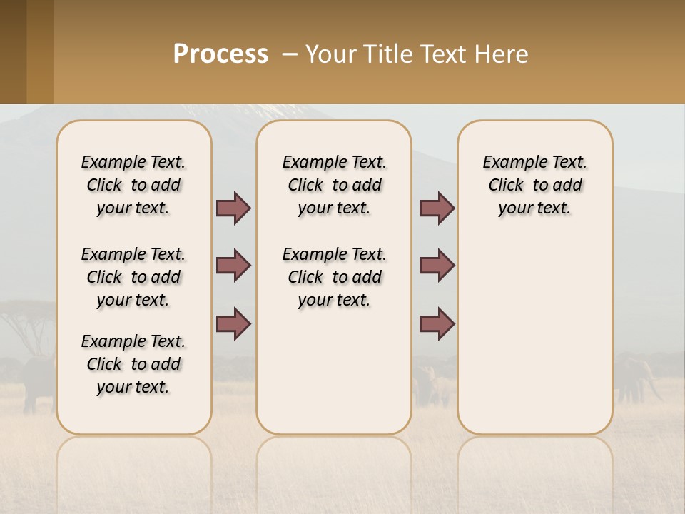 Color Herbivore Matriarch PowerPoint Template