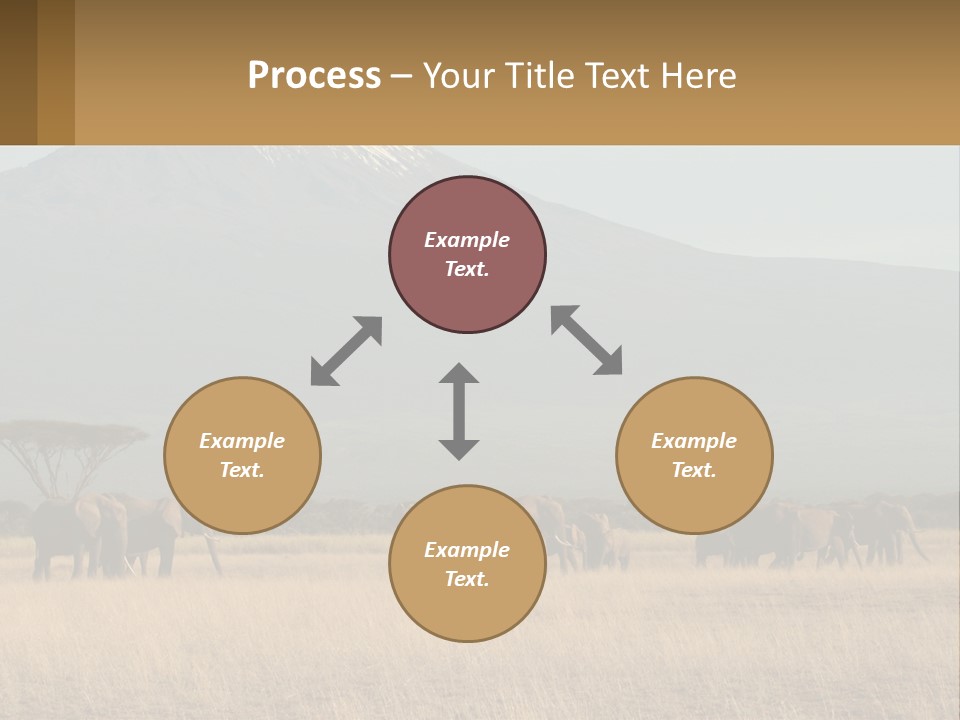 Color Herbivore Matriarch PowerPoint Template