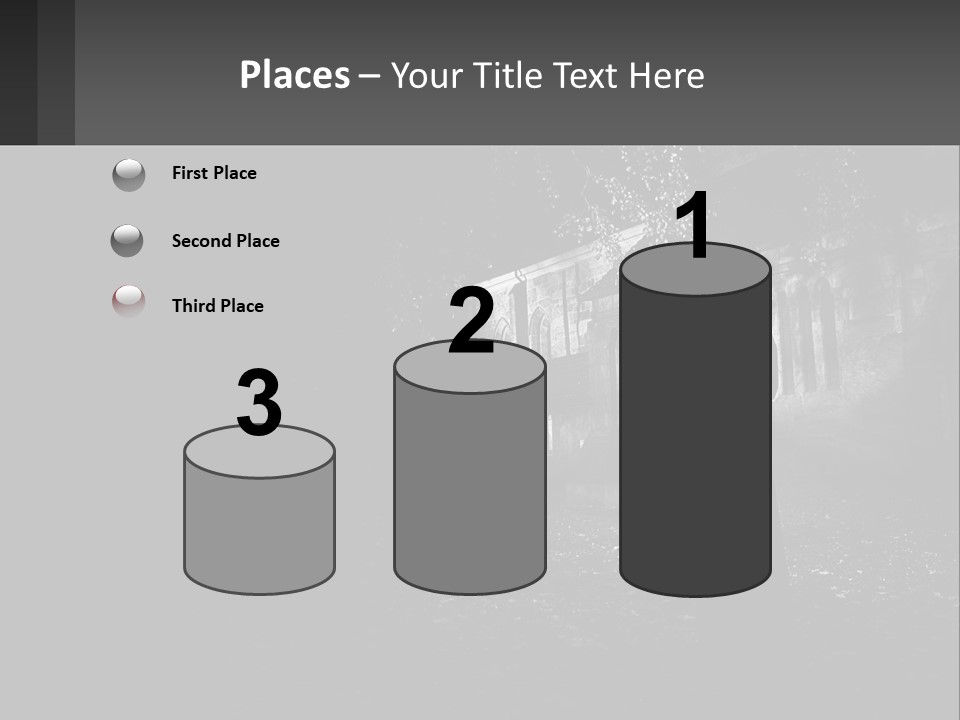 Creepy Halloween Light PowerPoint Template