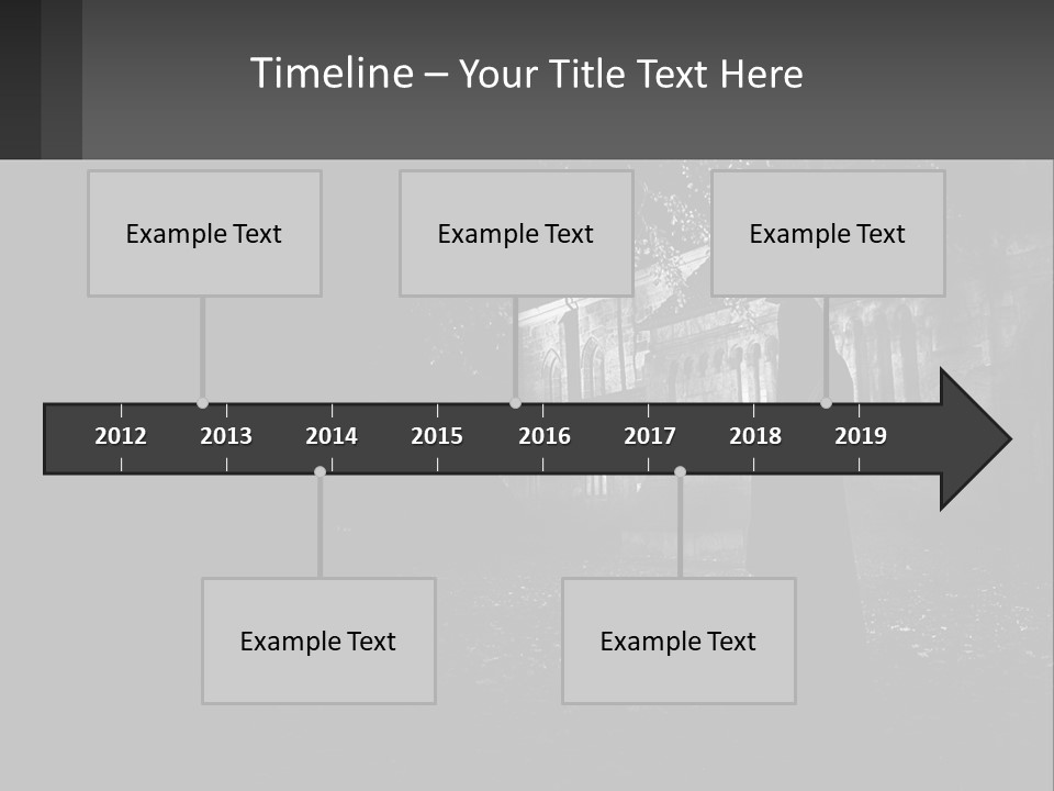 Creepy Halloween Light PowerPoint Template