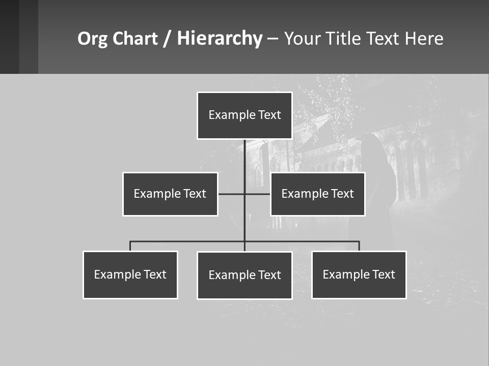 Creepy Halloween Light PowerPoint Template