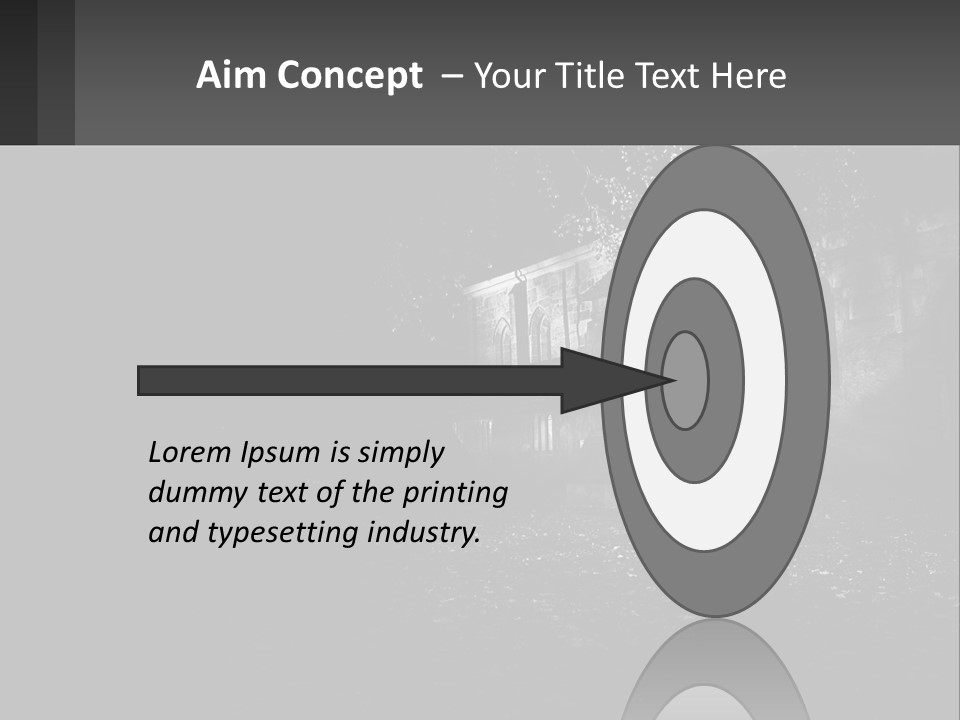 Creepy Halloween Light PowerPoint Template