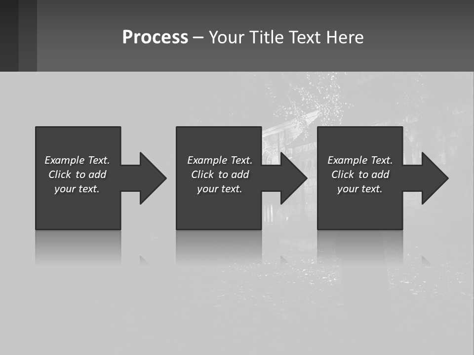 Creepy Halloween Light PowerPoint Template