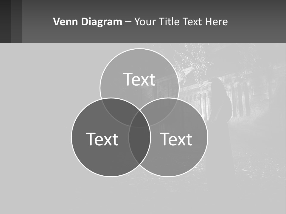 Creepy Halloween Light PowerPoint Template