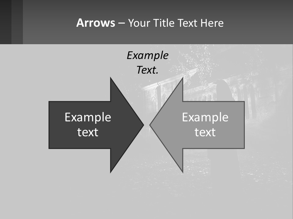 Creepy Halloween Light PowerPoint Template