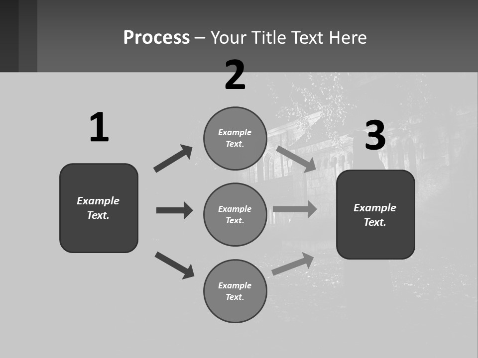 Creepy Halloween Light PowerPoint Template