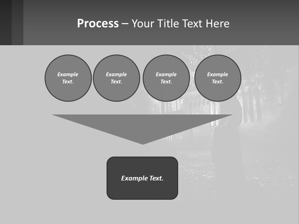 Creepy Halloween Light PowerPoint Template