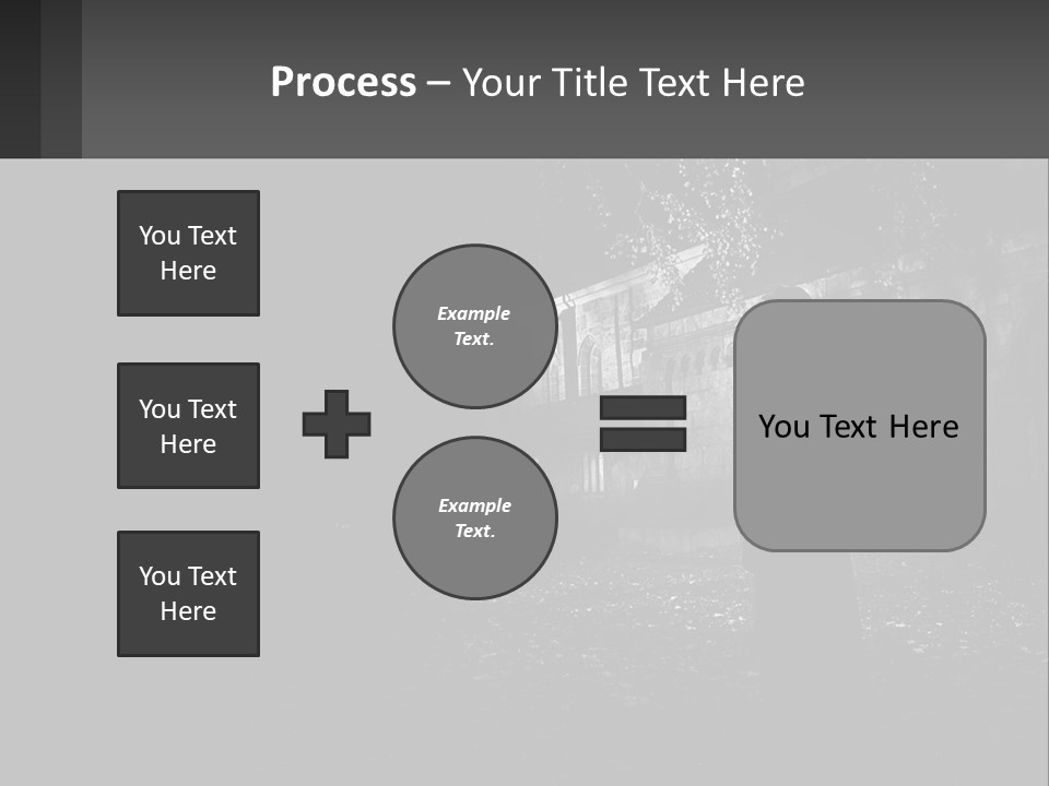 Creepy Halloween Light PowerPoint Template