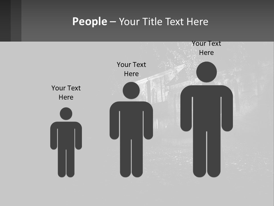 Creepy Halloween Light PowerPoint Template