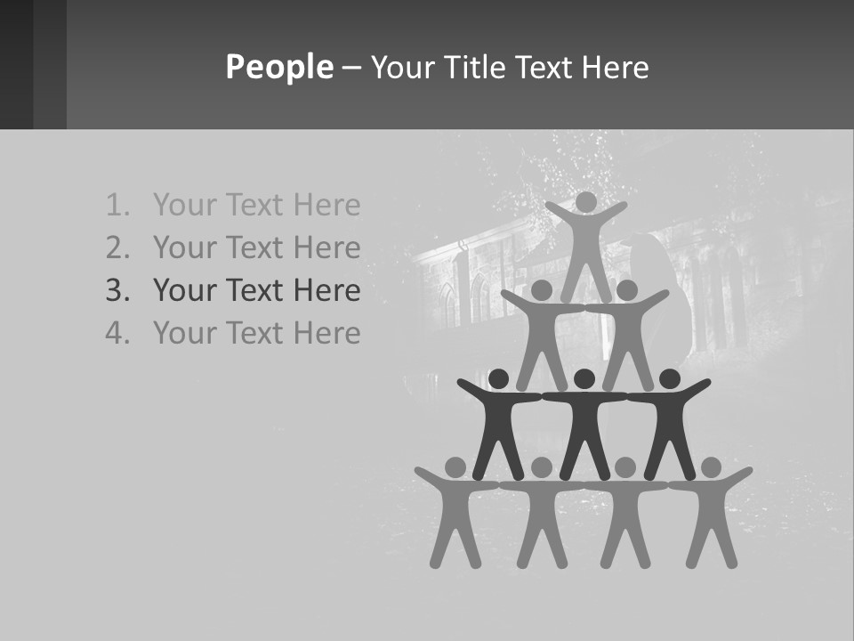 Creepy Halloween Light PowerPoint Template