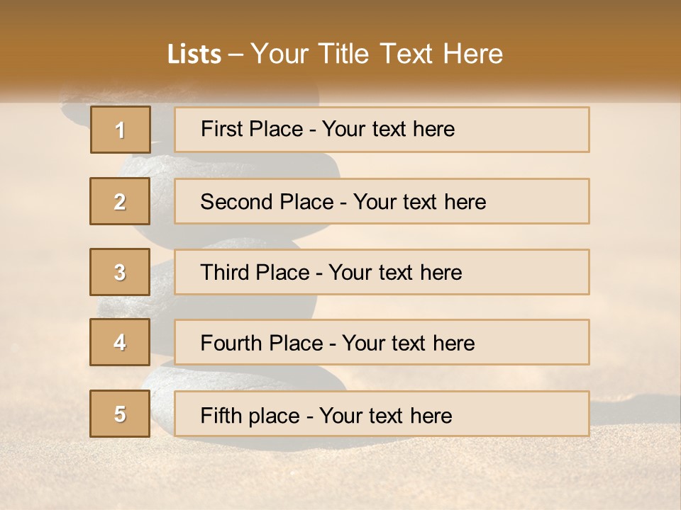 Growth Background Healthy PowerPoint Template