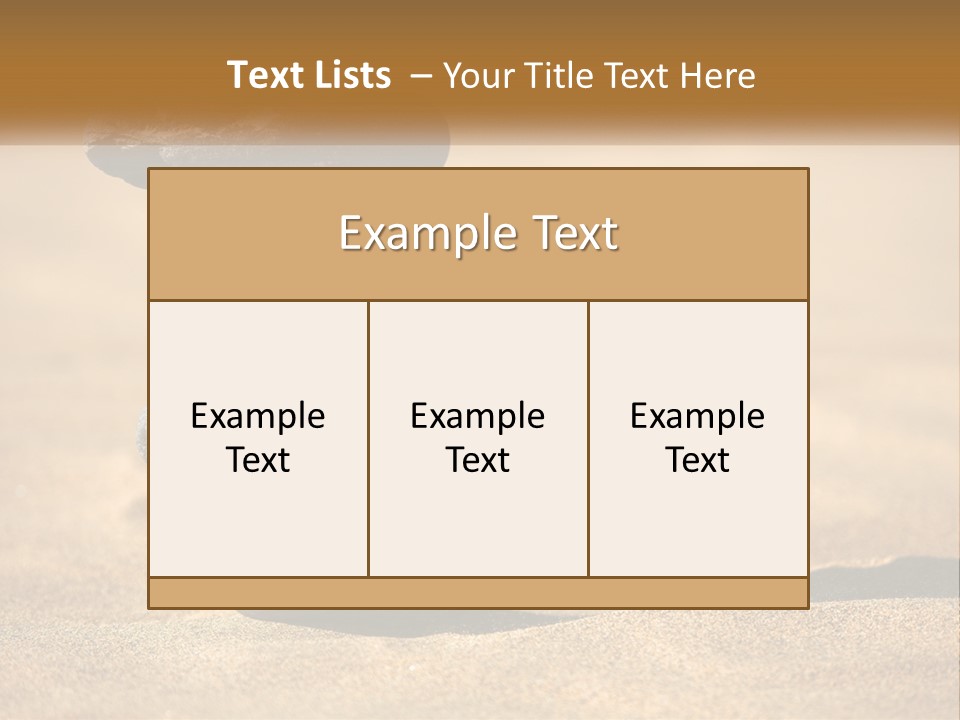 Growth Background Healthy PowerPoint Template