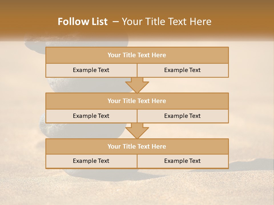 Growth Background Healthy PowerPoint Template
