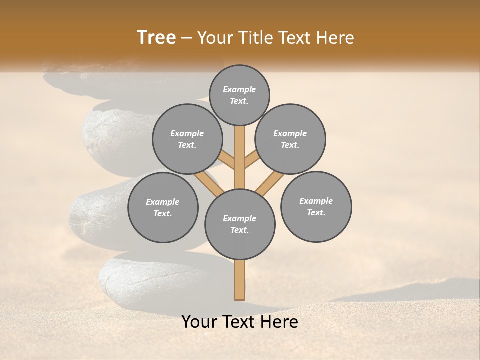 Growth Background Healthy PowerPoint Template