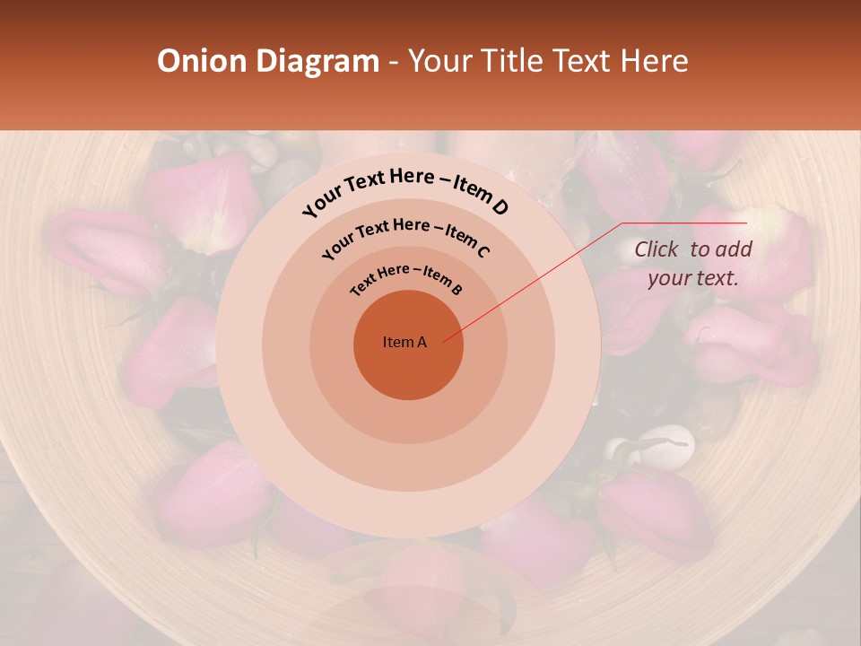 Leaf Beauty Leg PowerPoint Template