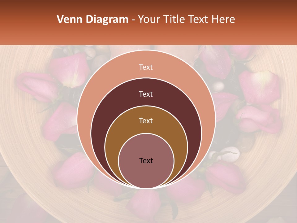 Leaf Beauty Leg PowerPoint Template