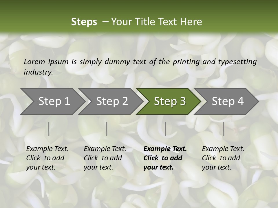 Wellness Germinate Mungo PowerPoint Template
