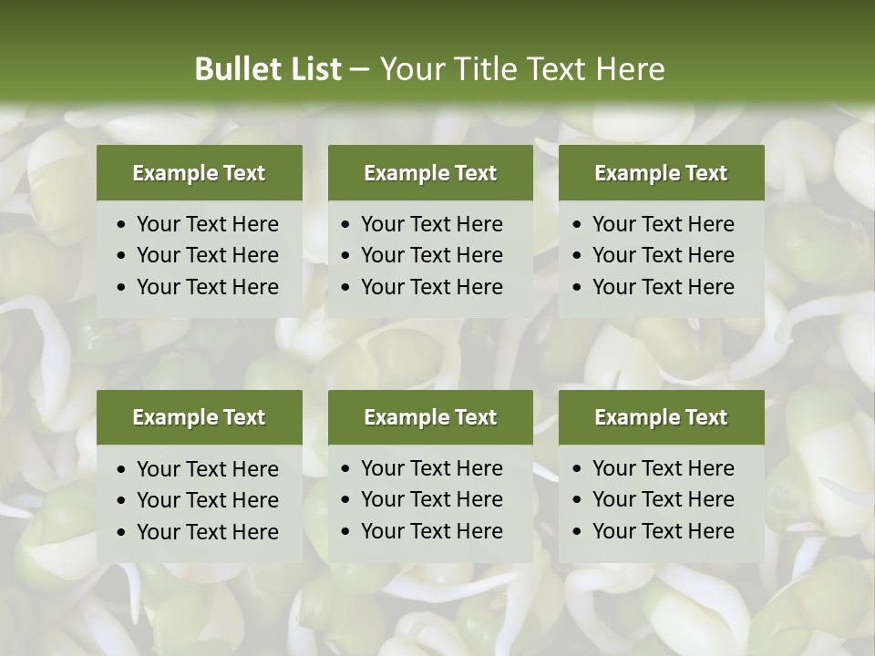 Wellness Germinate Mungo PowerPoint Template