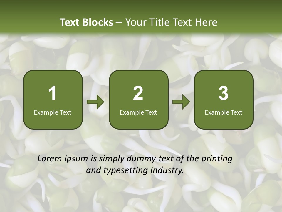 Wellness Germinate Mungo PowerPoint Template