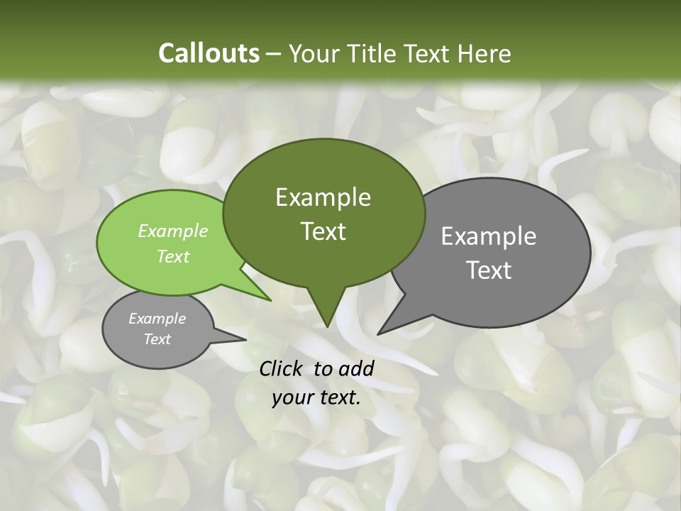 Wellness Germinate Mungo PowerPoint Template