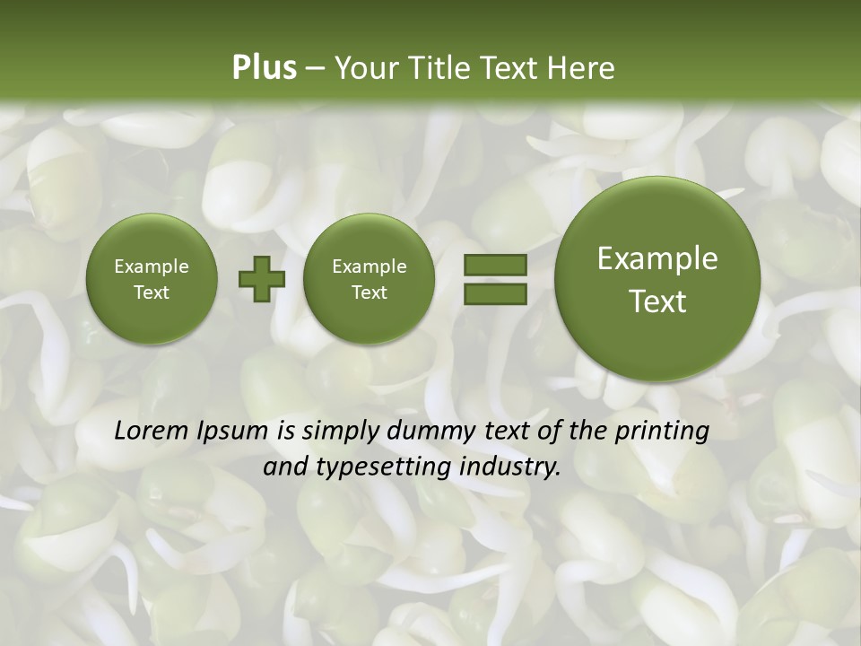 Wellness Germinate Mungo PowerPoint Template