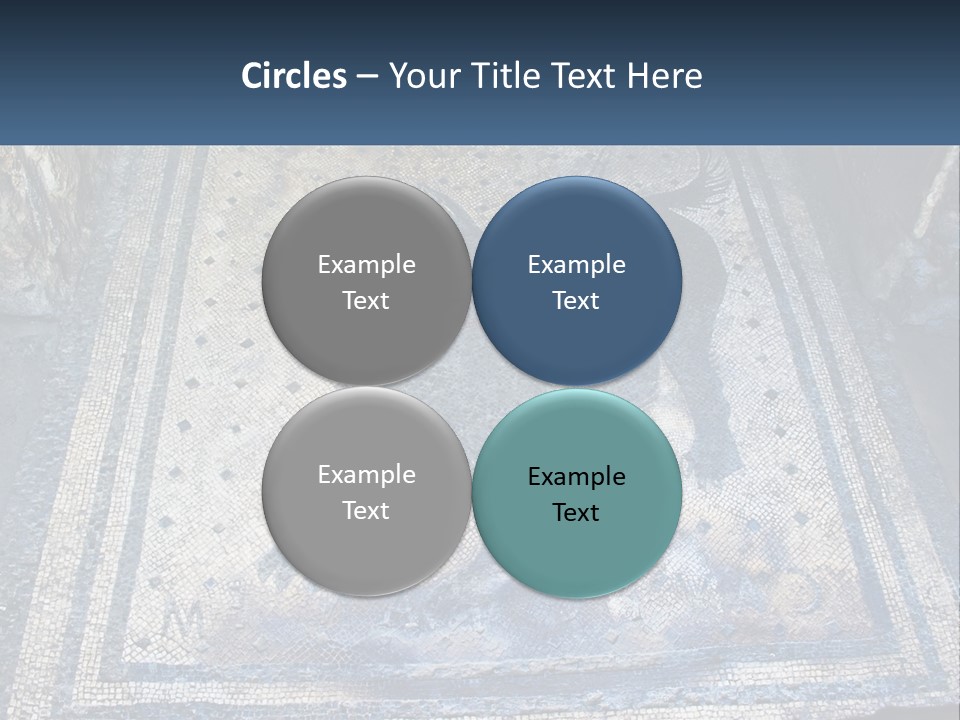 Art Pompei Building PowerPoint Template