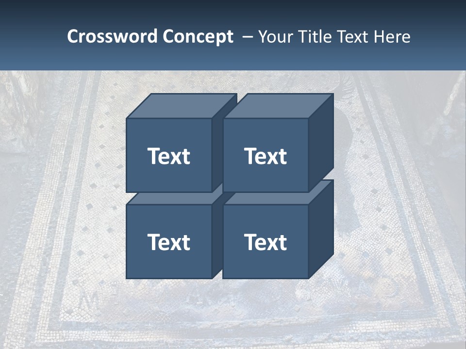 Art Pompei Building PowerPoint Template