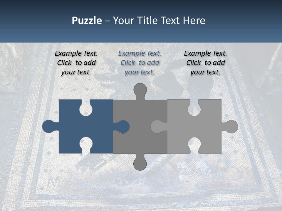 Art Pompei Building PowerPoint Template