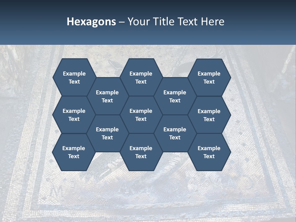 Art Pompei Building PowerPoint Template