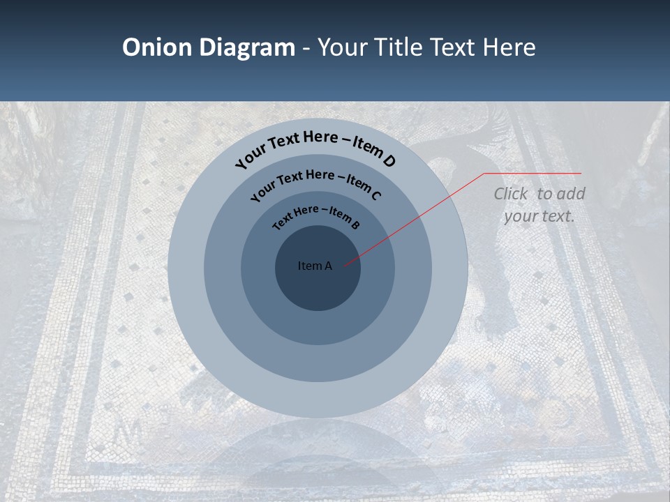 Art Pompei Building PowerPoint Template